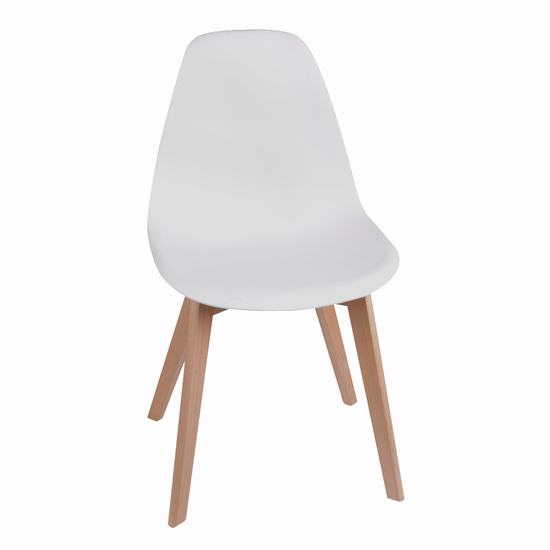 SILLA BLANCA PP IVY 47 x 54 x 82 cm