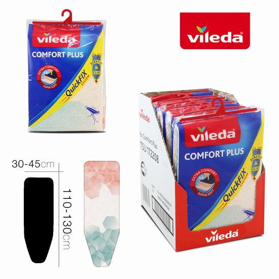 HOUSSE DE TABLE A REPASSER COMFORT PLUS VILEDA
