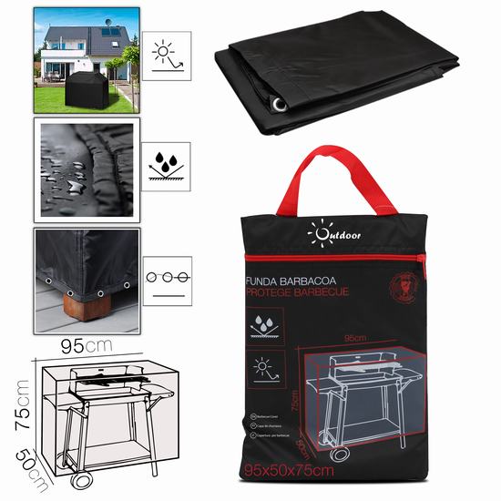 FUNDA PROTEGE BARBACOA 95 x 50 x 75 cm