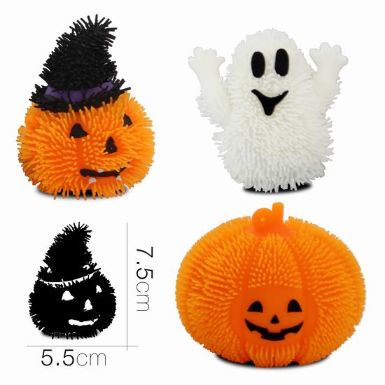 FANTASMA/CALABAZA LUMINOSA 3 MODELOS