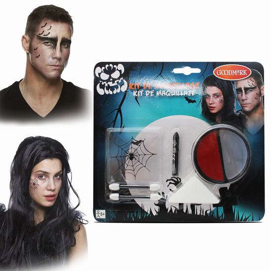 MAQUILLAJE + PEGATINAS HALLOWEEN