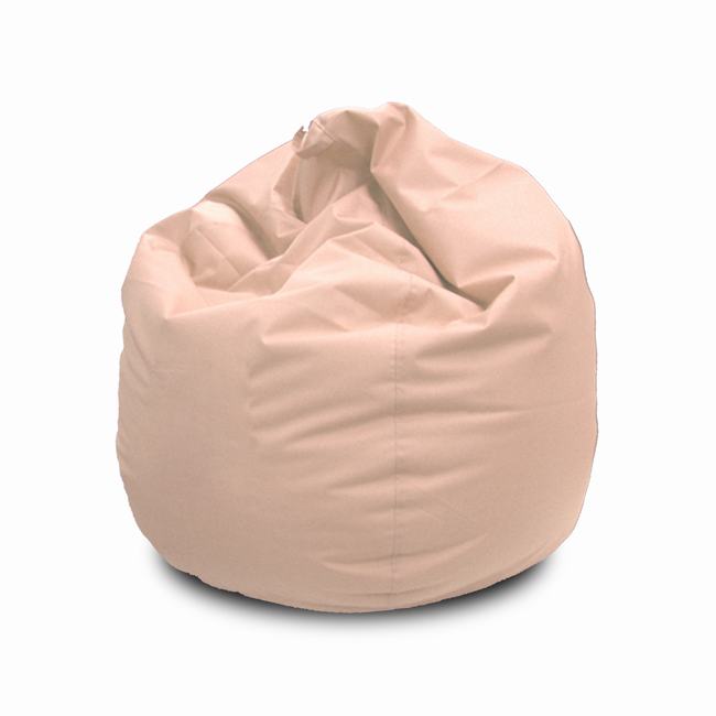 PUFF CREMA POLIPIEL +/- Diam 80 x H 80 cm