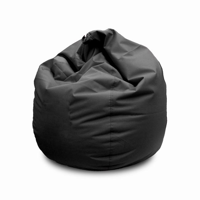 PUFF NEGRO POLIPIEL +/- Diam 80 x H 80 cm