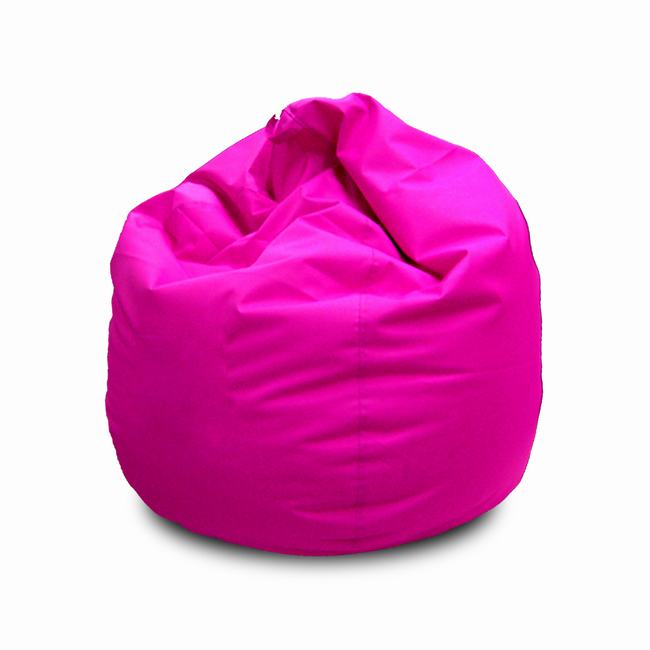 PUFF ROSA POLIPIEL +/- Diam 80 x H 80 cm
