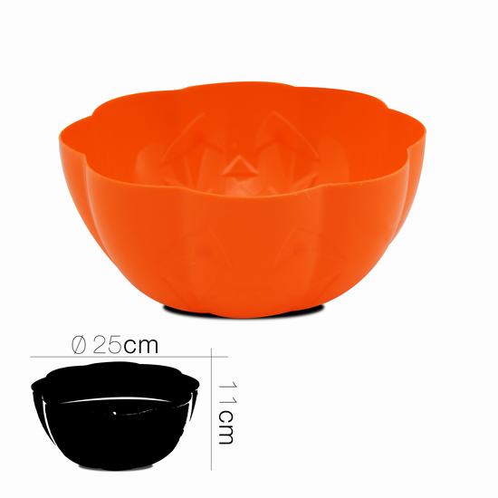 BOL CALABAZA HALLOWEEN Diam 25 x 11 cm