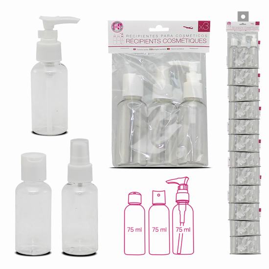 NECESER DE VIAJE APTO PARA CABINA X3 75 ml