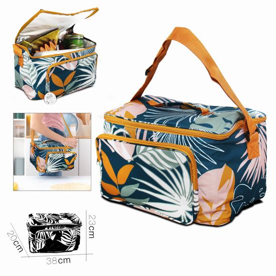 BOLSA NEVERA TROPICAL 38 x 20 x 23 cm 16 litros