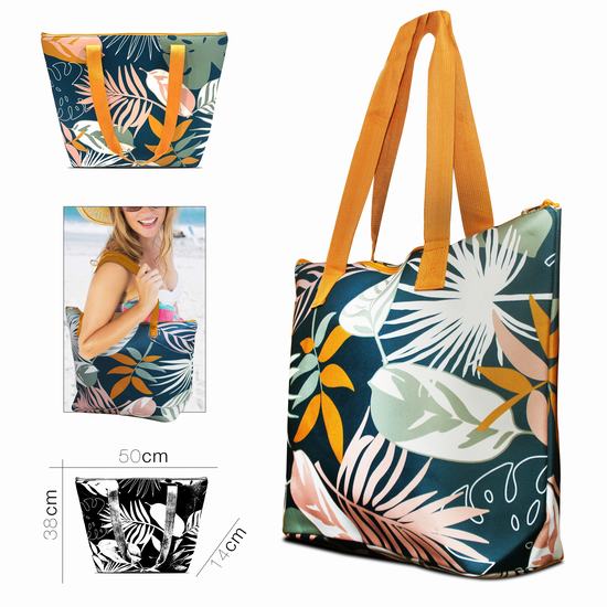 BOLSA PLAYA IMPERMEABLE TROPICAL 50 x 38 x 14 cm