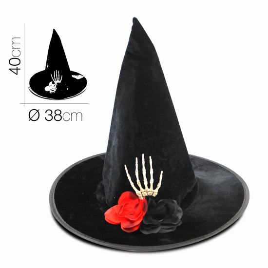 GORRO DE BRUJA Diam 38 x 40 cm
