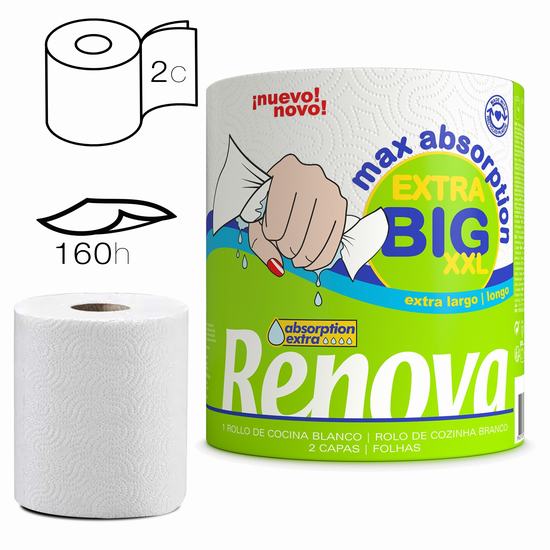 PAPEL DE COCINA GIGA XXL RENOVA