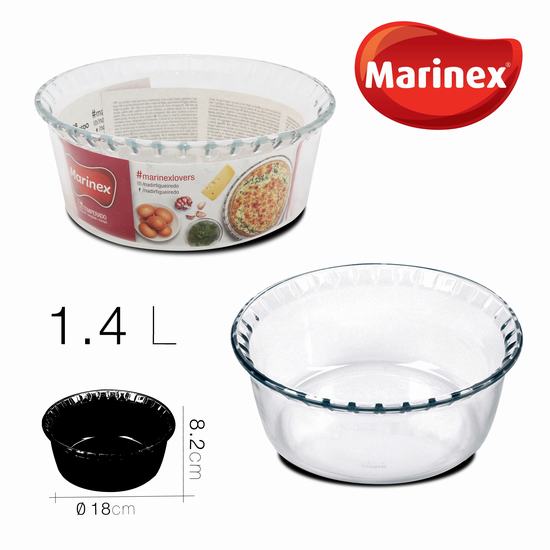 MOLDE HORNO REDONDO SOUFLE  1.4 L
