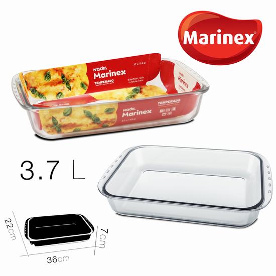 BANDEJA HORNO RECTANGULAR 3.7 L