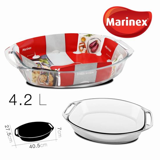 BANDEJA HORNO OVAL  4.2 L