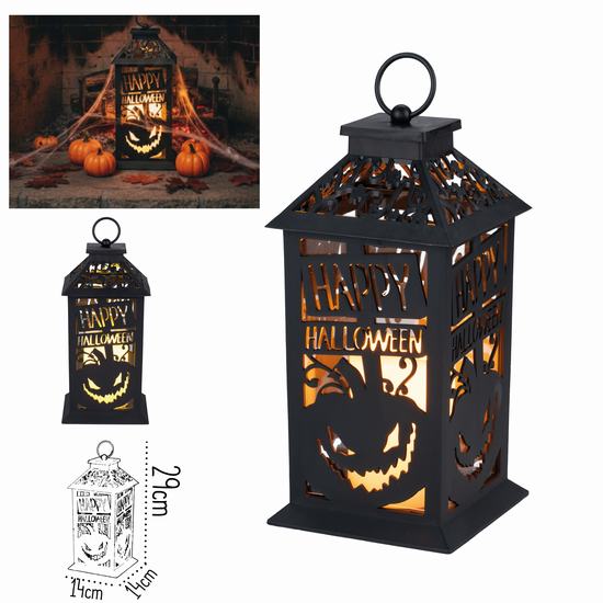 FAROLILLO HALLOWEEN NEGRO