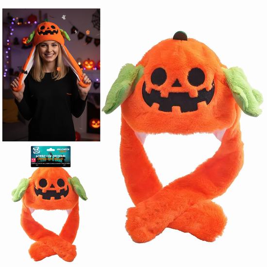 GORRO OREJERA CALABAZA