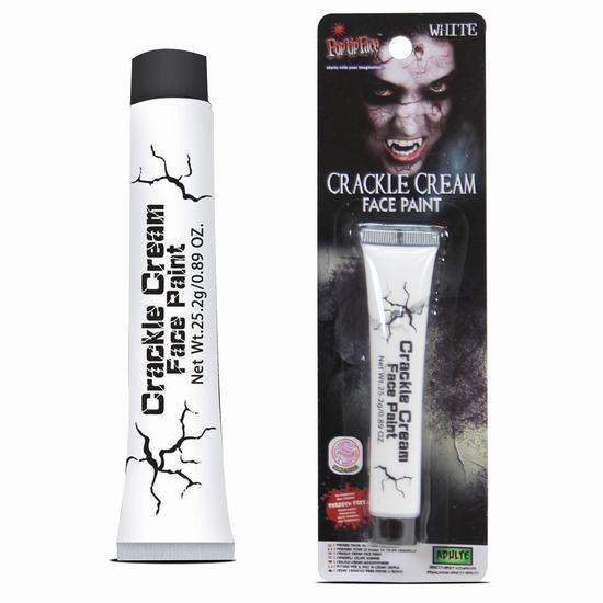 PINTURA FACIAL EFECTO CUARTEADA BLANCA 25,2 g