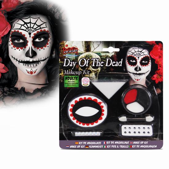 KIT MAQUILLAJE DAY OF DEATH + STICKERS