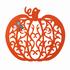 MANTEL INDIVIDUAL CALABAZA 40 x 37 x 0.3 cm